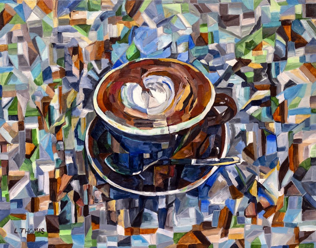 Flat White and Sea Glass